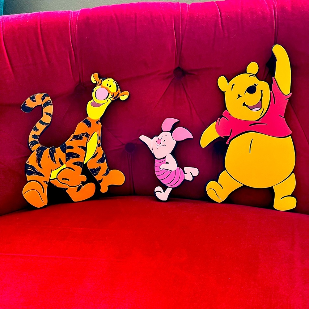 Disney Winnie the Pooh , Tigger and Piglet Foam Wall art